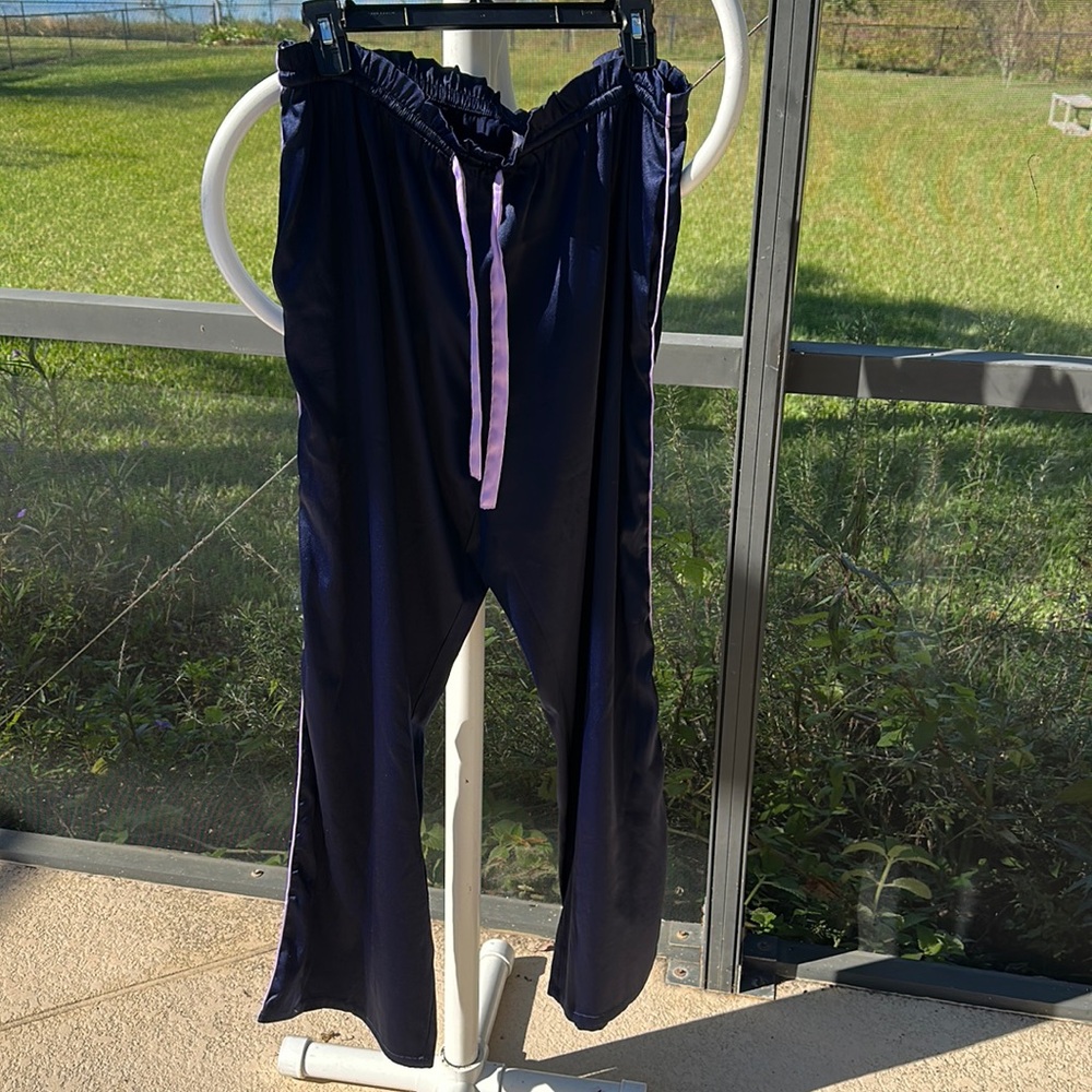 Victoria's Secret Vintage Size L Navy Sleep Pants Lingerie